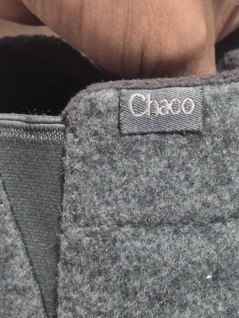 Chaco Gray Wool Chelsea Boot - Comfort Slip-On Bootie :9 - Picture 6 of 13